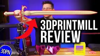 Creality CR-30 / Naomi Wus 3DPrintMill Review - SWORD OF OMENS!