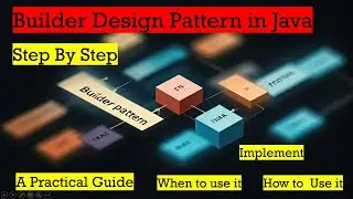 What is Builder Design Pattern in Java | Why Do We Need | Create Step by Step Complex Object 