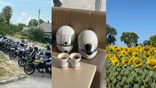 Vlog: отправились с папой в мото-trip🏍️ интроверт в действии😅