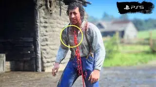 Red Dead Redemption 2 • Brutale Kills/Ragdolls • PS5