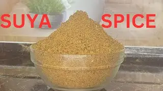 How to Make Suya Pepper Spice at Home | Suya Spice Recipe