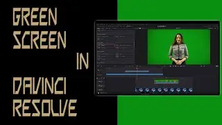 Quick Green Screen Removal in Davinci Resolve 17 - no Fusion needed