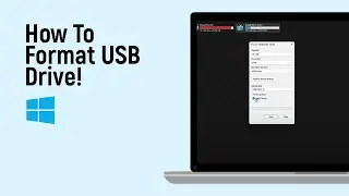 How To Format USB Drive On Windows 2024 [easy]