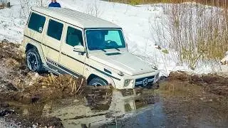 Что может ГЕЛИК против RANGE ROVER и TOYOTA PRADO на бездорожье