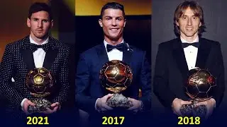 Ballon d'Or Winners List 2000 - 2021 | Messi Won 2021