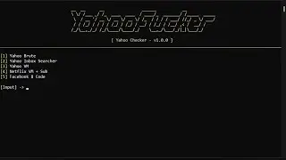 Tool Yahoo Checker - Brute - Check Lk Fb- New API