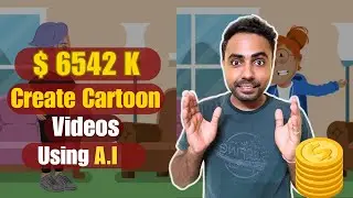 How to create cartoon animation video using Ai | Earn Money On YouTube