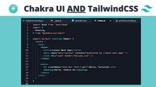 Chakra UI + TailwindCSS In Same Next.js Website? A Quickstart