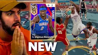 NEW 95 Playoff SGA has the NASTIEST dribble combo in NBA Infinite