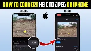 How To Convert HEIC to JPEG on iPhone - Easy & FREE