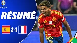 Espagne vs France | 2-1 | Résumé | Coupe dEurope 2024 | espagne france