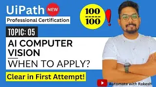 When to Apply Computer Vision | UiPath Automation Developer Professional Exam Preparation