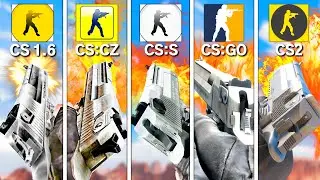 Evolution of Pistols in Counter-Strike Games