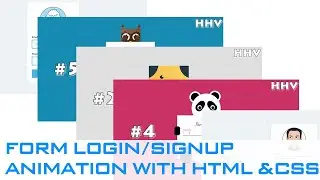 Best Login & Signup form animation Designs