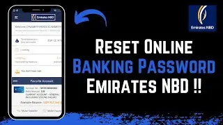 Emirates NBD Bank Online - Reset Password Mobile Banking - www.emiratesnbd.com