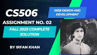 CS506 Assignment No 2 Fall 2023 100% Correct Complete Solution By Instructor Irfan Khan