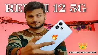 Redmi 12 5G Unboxing And First Impressions👌🔥 |Hindi Review | Budget 👑 | Best 5G Smartphone |