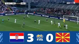 Croatia vs. North Macedonia [3-0] | UEFA International Friendly 2024 | Match Highlights!