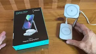 Hinyx 2 in 1 Foldable Fast Wireless Charger