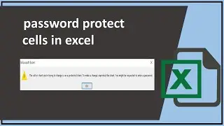 How To Lock Individual Cells and Protect Sheets In Excel latest version | 2021