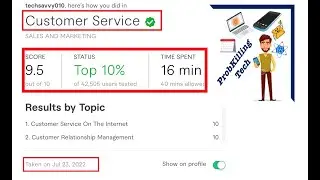 Fiverr customer service test passed 2022| fiverr test answers| fiverr customer service clear online