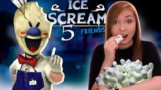 СЪЕЛА ВСЕ ЗЕФИРКИ! СЕКРЕТНОЕ ВОСПОМИНАНИЕ [ Полное Прохождение Ice Scream 5 Friends: История Майка]