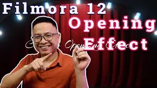 Filmora 12 Curtain Opening Effect Tutorial For Beginners