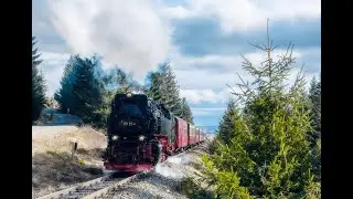 Stoomtreinen spotten langs de Harzer Smalspoorbanen | Spotting steam trains - Harzer Railways