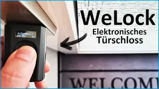 WeLock - intelligentes Türschloss mit Fingerabdruckscanner, RFID-Karte & App Steuerung /Moschuss.de