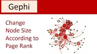 How to change Node Size according to Page Rank  in Gephi : Gephi Tutorial