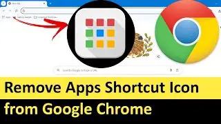 How to Hide Apps Icons From Google Chrome?