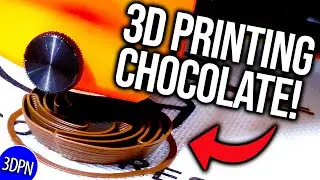 YOU CAN 3D PRINT CHOCOLATE!