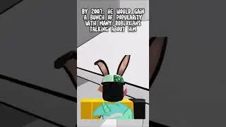 The first ever roblox YouTuber.. 😱😳 #roblox #shorts