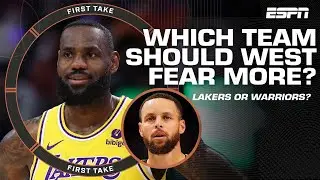 Perk trusts the Lakers more than the Warriors to make the playoffs 👀 | First Take