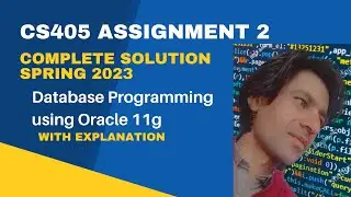 CS405 Assignment  2 Solution Spring 2023 | CS405 Assignment No 2 Solution 2023