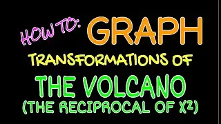 Graphing w/Transformations • Ch10: 1/x² THE VOLCANO