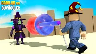 ⚗️  Büyücüler Cadılara Karşı! ⚗️ | Wacky Wizards | Roblox Türkçe