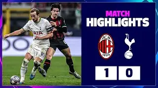 AC Milan 1-0 Spurs | CHAMPIONS LEAGUE HIGHLIGHTS