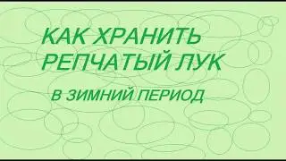 КАК ХРАНИТЬ ЛУК ДО ВЕСНЫ В ДОМАШНИХ УСЛОВИЯХ ПОЛЕЗНЫЕ СОВЕТЫ