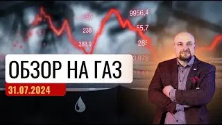 ⚡Обзор Российского рынка. Обзор на газ от 31.07.24✅