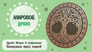 Мировое Дерево. Древо Жизни. Ось, объединяющая три мира.