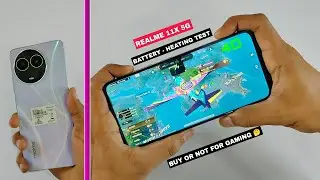 Realme 11x 5G Pubg Test, Battery And Heating Test 🔥😍| Realme 11x 5g Bgmi Test | Gaming Review |