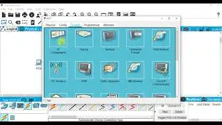 Cisco Packet Tracer Interface