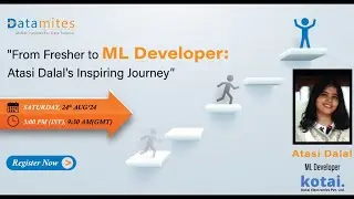 From Fresher to ML Developer: Atasi Dalal's Inspiring Journey