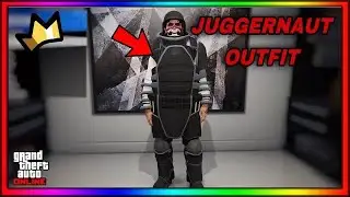 GTA 5 ONLINE - UPDATE HOW TO GET FULL JUGGERNAUT OUTFIT TUTORIAL (ALL CONSOLES)