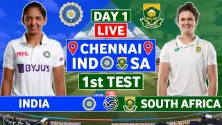 India Women vs South Africa Women 1st Test Live | IND W vs SA W 1st Test Live Scores & Commentary