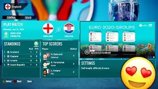 *NEW* EUROS 2020 GAME MODE in FIFA 21!!😍