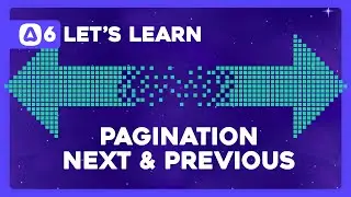 Lets Learn AdonisJS 6: Ep 8.7 - Pagination First, Last, Next, and Previous Buttons