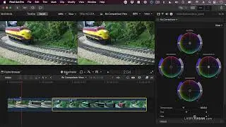 How to Use the Comparison Viewer for Color Correction in Final Cut Pro