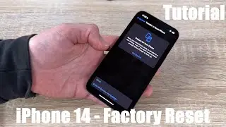 How to reset and restore your Apple iPhone 14 for selling - right and clear Factory Reset iPhone